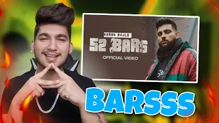 KARAN AUJLA 52 BARS 🔥 🔥 🔥  REACTION