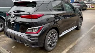 Ultra Black: 2022 Hyundai Kona N-Line