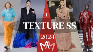 Textures for Spring Summer 2024 (part 1) How to spice up your Spring outfits using texture?