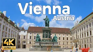 Vienna, Austria Walking Tour (4k Ultra HD 60fps) – With Captions