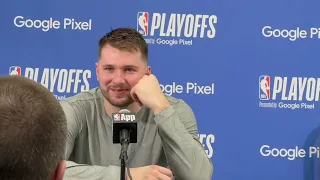 Dallas Mavericks' Luka Doncic Postgame Interview Game 5 vs. OKC Thunder