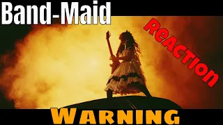 BAND-MAID - WARNING (MUSIC VIDEO) | DRUMMER REACTS | THEY BROUGHT IT ALL!