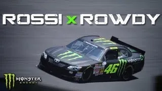 Valentino Rossi Carjacks Kyle Busch's NASCAR Ride!