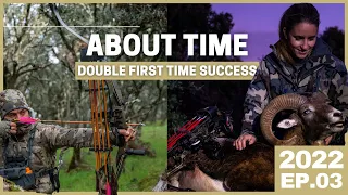 BOWHUNTING MOUFLON, WILDBOAR & FIRST DEER with TRADITIONAL RECURVE BOW! 🔥 SILENT DRIVES [2022 EP.02]