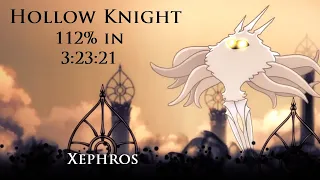 Hollow Knight 112% All Bosses speedrun in 3:23:21 (old WR)