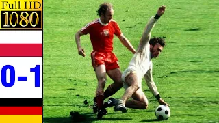 Poland 0-1 Germany world cup 1974 | Full highlight | 1080p HD