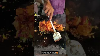 MASALA IDLI😍 | Indian street food #shorts