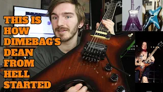 Dimebag Darrell's Original Dean From Hell Started as THIS?! - 1981 Dean ML Review - Eric Morettin