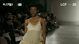 #LCF23 Postgraduate Class of 2023 Catwalk Show, London Fashion Week