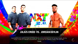 NXT JD McDonagh vs Julius Creed w/ Brutus Creed