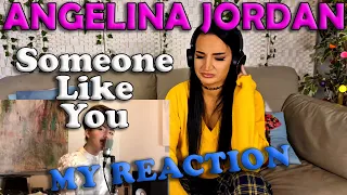 My Reaction to Angelina Jordan - Someone Like You