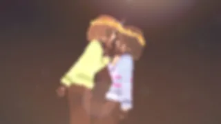 Demons|MMD|Chara and Frisk|