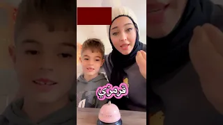 تحدي الألوان بيني انا وخلودة(ما حزر شي🤦🏻‍♀️)