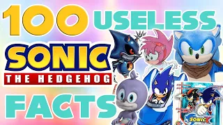 100 Useless Sonic The Hedgehog Facts! (Season 1 Marathon)