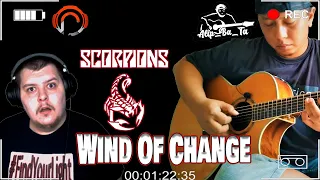 {REACTION TO} @Alip_Ba_Ta. -"Wind Of Change" THIS IS FIRE!!![@scorpions Cover]#Alippers#OrganicFamily