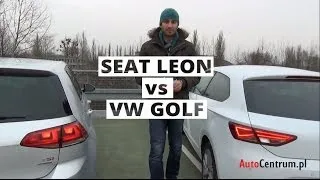 Seat Leon SC vs VW Golf - porównanie AutoCentrum.pl #030