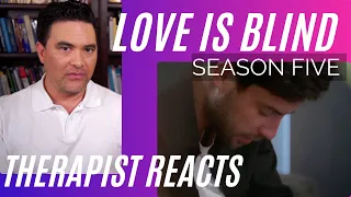 Love Is Blind - Season 5 - #11 - (Johnie Pursues Chris) - Therapist Reacts