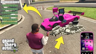 GTA 5 - All New Secret Cheat Codes 2023 (Money,Meteorite,Jetpack)