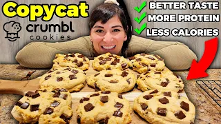 Making Crumbl Cookies At Home | But Better Taste, More Protein & Less Calories