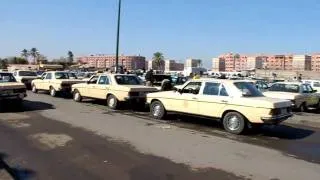 Grand Taxi Departure Marrakech