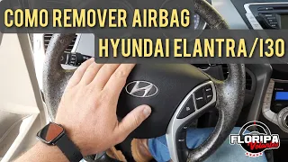 Como remover tirar sacar bolsa do airbag Hyundai Elantra/i30 - Floripa Volantes ✅️
