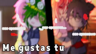 //Me gustas tu..//meme//au//НЕ КАНОН//Ромео/Вару, Кайл/Чаëк//не оригинал//gacha club(nox)//