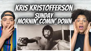 LOVE IT!| FIRST TIME HEARING Kris Kristofferson  - Sunday Mornin' Comin'  Down REACTION