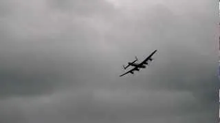Battle of Britain memorial flight -  Avro Lancaster - Waddington 2012