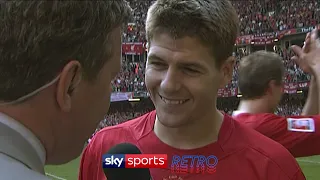 "It was just as difficult as Istanbul" - Steven Gerrard on the 2006 FA Cup Final against West Ham