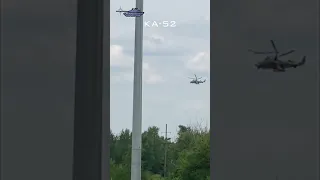 KA-52 Alligator missed a MANPADS missile