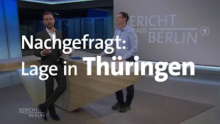 Nachgefragt: Wie Rechtsextreme in Thüringen Morgenluft wittern | "Bericht aus Berlin extra"