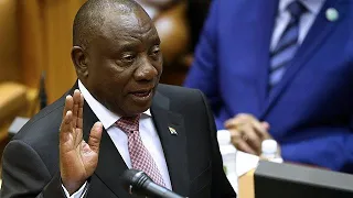 South Africa MPs confirm election of president Ramaphosa