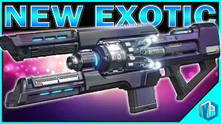 Destiny 2 NEW EXOTIC! TRACE RIFLE - COLDHEART! HOW TO OBTAIN!