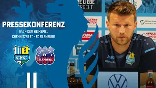 Chemnitzer FC | Pressekonferenz nach dem Heimspiel gegen FC Eilenburg