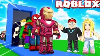 FABRYKA SUPERBOHATERÓW W ROBLOX! (Superhero Tycoon) | Vito vs Bella