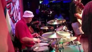 The Stella Vees drummer Steve Parrish plays Li