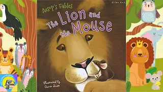 🦁🐭THE LION AND  THE MOUSE💜-Kids Read Aloud Books-Dixy's Storytime World