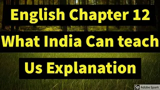 Chapter 12 What india can teach us Max Muller Explanation in Hindi With summary