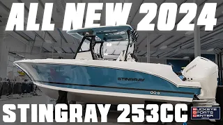 Climb aboard the 2024 Stingray 253CC - Boat Walkthrough w Jimi