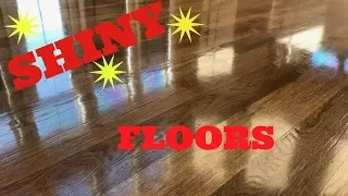 How I Get Gleaming Hardwood Floors!