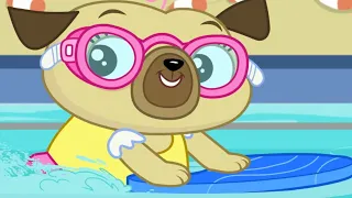 Chip's Swimming Lesson! | Chip & Potato | WildBrain Toons