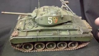 Italeri 1/35 M24 Chaffee   FINAL REVEAL