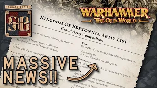 Army Building Is Gonna Be A Good Time! | Warhammer The Old World | Square Based