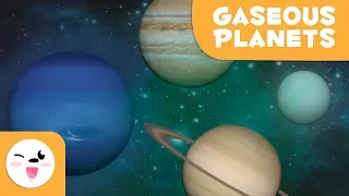 Gaseous planets | The Solar System for kids