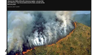 Out of date photos of Amazon fires in Brazil fuel online outrage