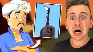 O AKINATOR CONHECE O CABEÇA DE LUZ! AMIGO DO CABEÇA DE SIRENE