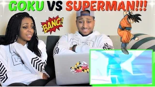 ScrewAttack! "Goku VS Superman 2 | DEATH BATTLE!" REACTION!!!