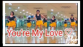 You're My Love -Line dance (사)한국라인댄스협회-남양주지회( 쉽게 즐길수 있는 댄스)