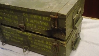 Crates FULL of Rare M67 Ammo....Surplus