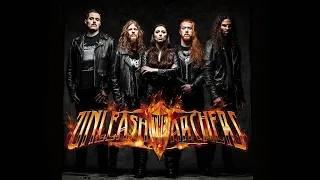 Unleash The Archers - Time Stands Still GUITAR BACKING TRACK WITH VOCALS!